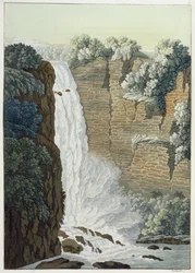 Tequendama-waterval aan de Bogota-rivier, Colombia